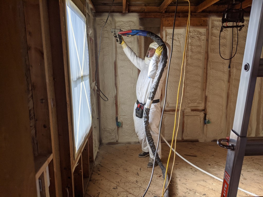 Spray Foam Install